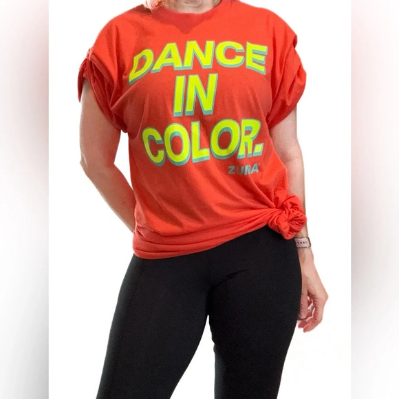 Zumba Fitness “Dance In Color” Graphic T-Shirt- - Picture 4 of 16